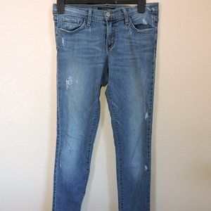 Flying Monkey Distressed Skinny Jean Size 28